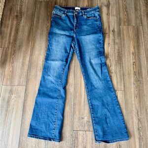 American Eagle Outfitters Blue skinny kick Bootcut Jeans